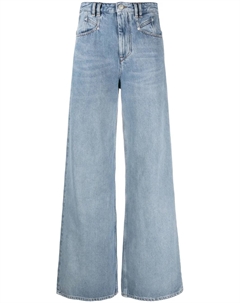 Широкие джинсы Lemony с завышенной талией, синий Isabel marant