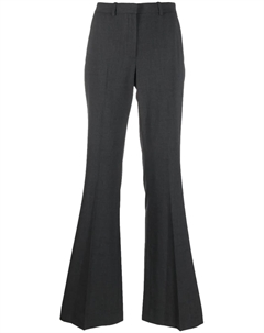 Расклешенные брюки из смесовой шерсти, серый Theory