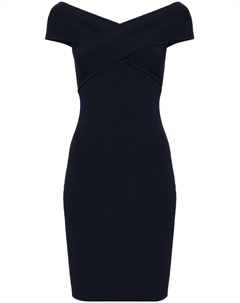 Платье мини с перекрестными бретелями, синий Michael michael kors