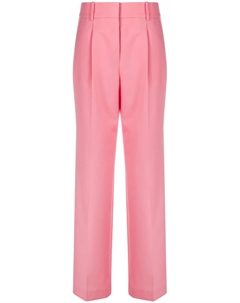 Брюки строгого кроя с завышенной талией, розовый Givenchy