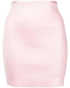 Юбка мини со швами по бокам, розовый Alexander wang