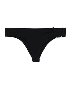 Трусики-брифы с присборенными краями в форме полумесяца, черный Christopher esber