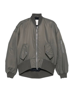 Бомбер на молнии, серый Jw anderson