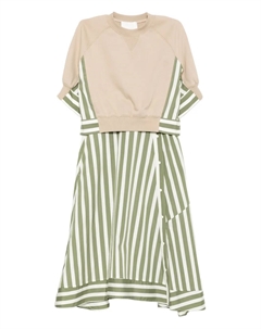 Платье в полоску, нейтральный 3.1 phillip lim