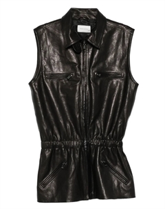 Жилет из овчины, черный Magda butrym