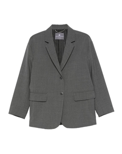 Однобортный блейзер, серый Ermanno scervino