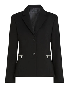 Пиджак строгого кроя, черный Karl lagerfeld