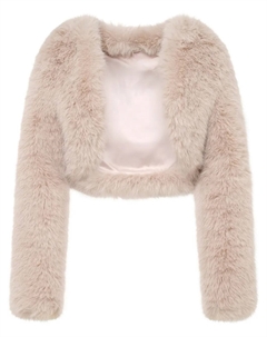 Куртка Empress, нейтральный Unreal fur