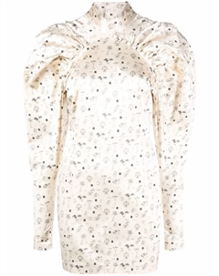 Платье Kim с объемными рукавами, нейтральный Rotate birger christensen