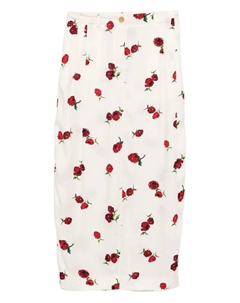 Юбка миди Lucian, нейтральный Khaite