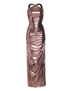 Платье Shera Retrofete, металлик