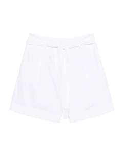 Шорты с поясом и складками, белый Marc o'polo