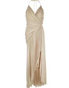 Драпированное платье, нейтральный Alexandre vauthier