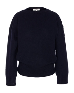 Свитер с нашивкой-логотипом, синий Chloe