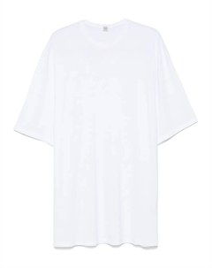 Платье-футболка свободного кроя TOTEME, белый Toteme