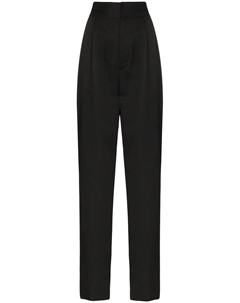 Брюки кроя слим с завышенной талией и логотипом, черный Ambush