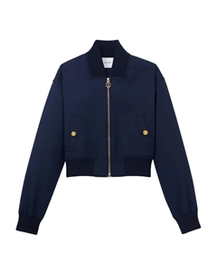 Укороченный бомбер Dakota, синий St. john