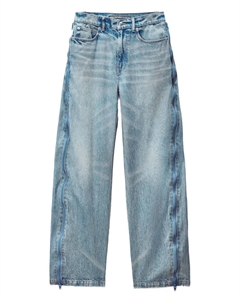 Джинсы с застежкой-молнией, синий Alexander wang