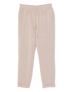 Брюки с манжетами и завязками на талии, нейтральный Liu jo