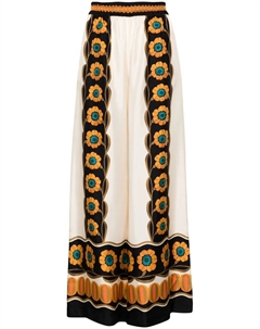 Брюки палаццо Daisy Chain, оранжевый La doublej