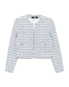 Твидовый пиджак, синий Versace