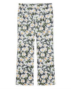 Брюки Arten с цветочным принтом, белый Weekend max mara