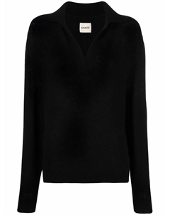 Пуловер Jo, черный Khaite