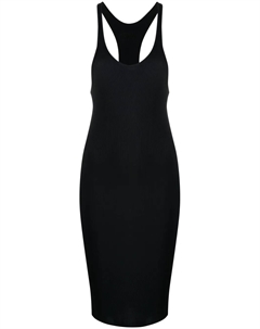 Платье Tory без рукавов в рубчик, черный Isabel marant