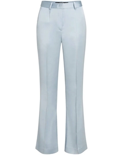 Атласные брюки строгого кроя, синий Karl lagerfeld