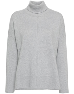 Джемпер с высоким воротником, серый Eleventy