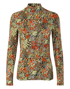 Водолазка с цветочным принтом, зеленый Samsøe φ samsøe