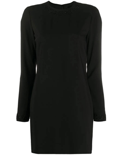 Платье мини с бусинами, черный Dsquared2