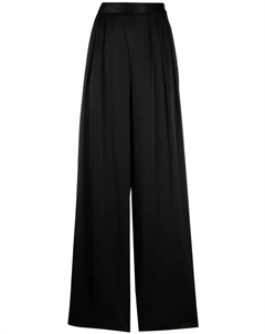Брюки палаццо со складками, черный Fabiana filippi
