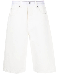 Шорты с логотипом, белый Alexander wang