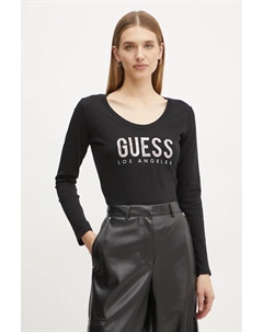Лонгслив, черный Guess