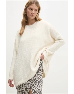 Свитер с шерстью, бежевый Answear lab