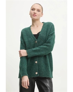 Кардиган с шерстью, зеленый Answear lab