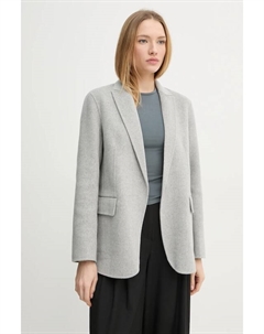 Шерстяной жакет, серый Theory