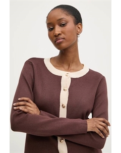 Кардиган и юбка, коричневый Answear lab