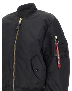 Бомбер MA-1 Heritage, черный Alpha industries