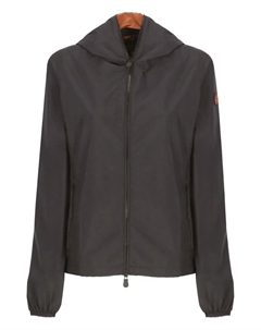 Куртка на молнии с капюшоном, черный Save the duck