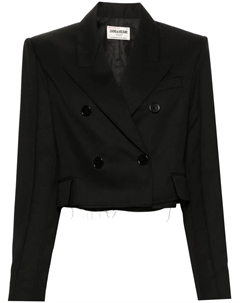 Двубортный пиджак Vito, черный Zadig&voltaire