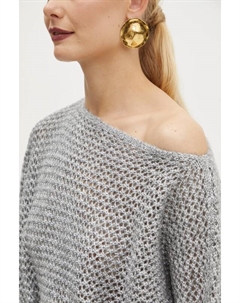 Свитер с добавлением шерсти, серый Guess