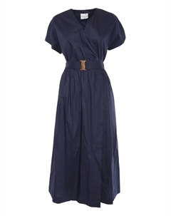 Платье с поясом и запахом, синий Ballantyne