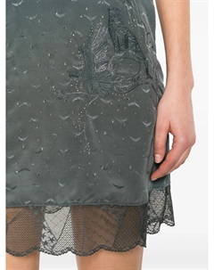 Жаккардовое платье мини Calissa, серый Zadig&voltaire