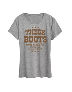 Женские ботинки для бега с принтом, серый Licensed character