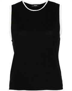 Топ тонкой вязки, черный Theory