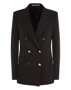 Двубортный твиловый пиджак, черный Tagliatore