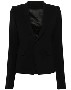 Шерстяной пиджак, черный Rick owens