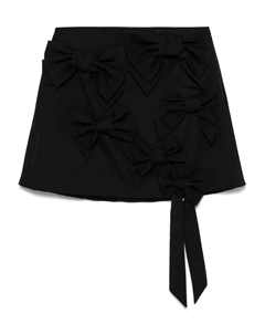 Юбка мини с бантом, черный Viktor&rolf